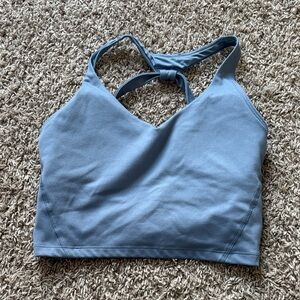 Gilly Hicks Hollister Blue Halter Sports bra top
